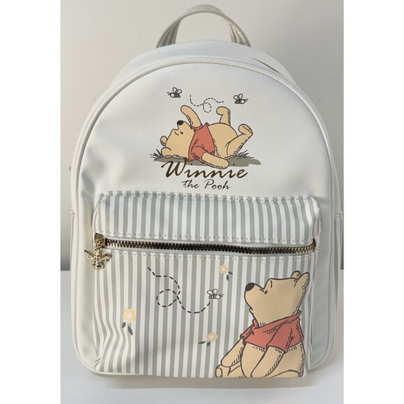 Primark Disney Winnie the Pooh Faux Leather Backpack 13.5\